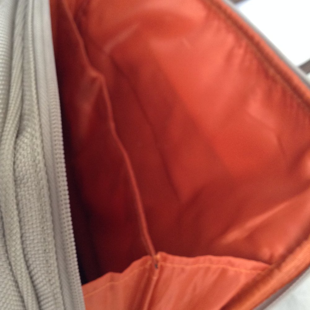 Canvas document bag -beige - Picture 5 of 11